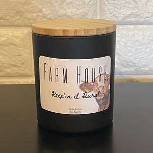 Farmhouse Candle, farmhouse decor